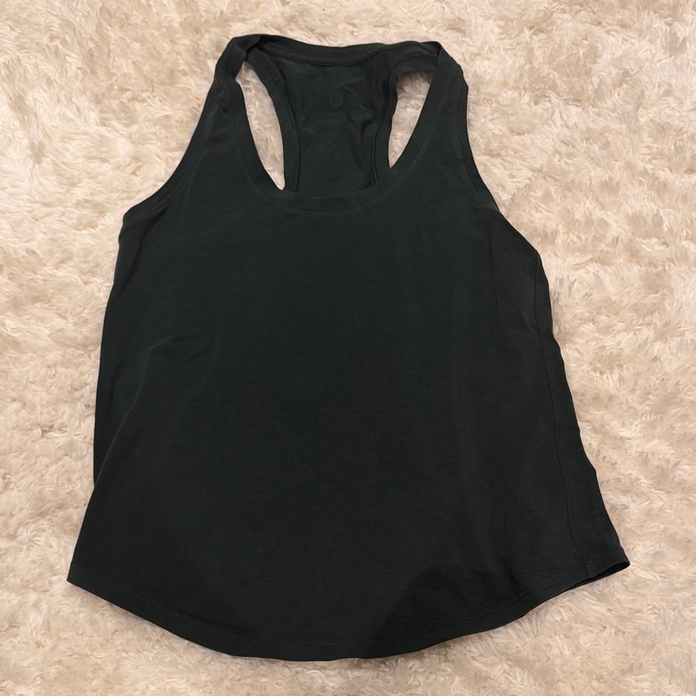 Lululemon Dark Green Sleeveless Women's Top